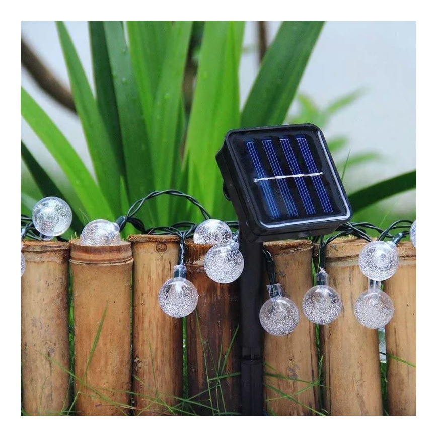 LED Solar ketting 6,9m 50xLED/1,2V