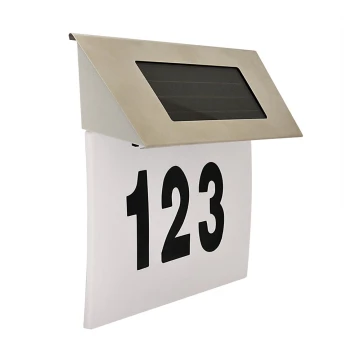 LED Solar verlichting huisnummer 1,2V IP44