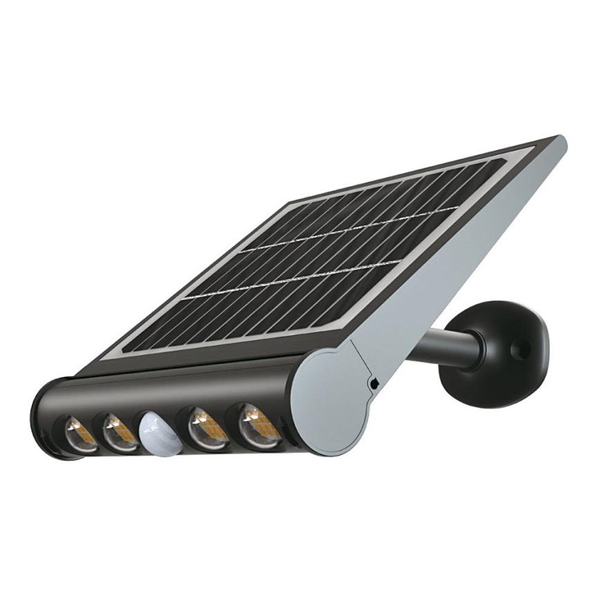 LED Solar wandlamp met een sensor LED/8W/3,7V IP65 3000K