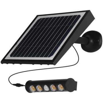 LED Solar wandlamp met een sensor LED/8W/3,7V IP65 3000K