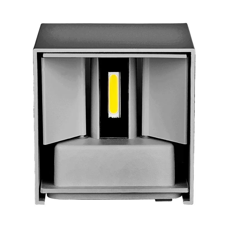 LED Wandlamp voor buiten LED/5W/230V 3000K IP65 grijs