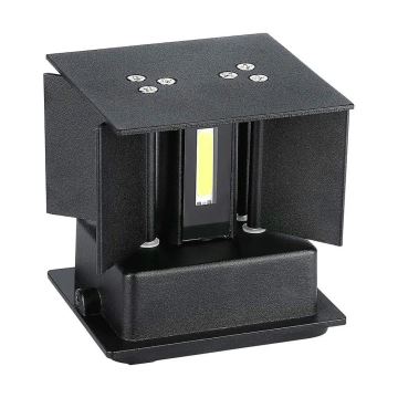 LED Wandlamp voor buiten LED/5W/230V 3000K IP65 zwart