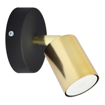 LED Wandspot TUNE 1xGU10/4,8W/230V goud/zwart