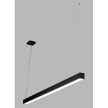 LED2 - LED Kroonluchter aan een snoer NOLI LED/60W/230V 3000K/3500K/4000K zwart