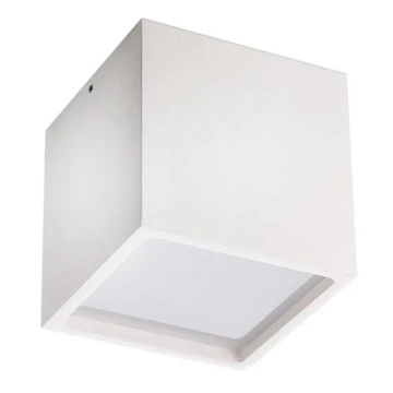 LED2 - Plafonnier LED extérieur CUBE LED/12W/230V blanc