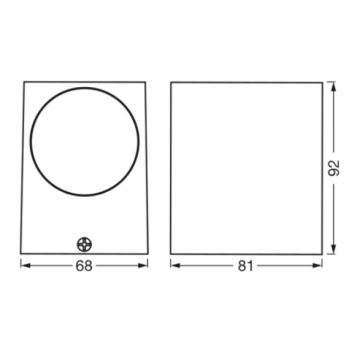 Ledvance - Applique murale d'extérieur ENDURA CLASSIC 1xGU10/35W/230V IP44