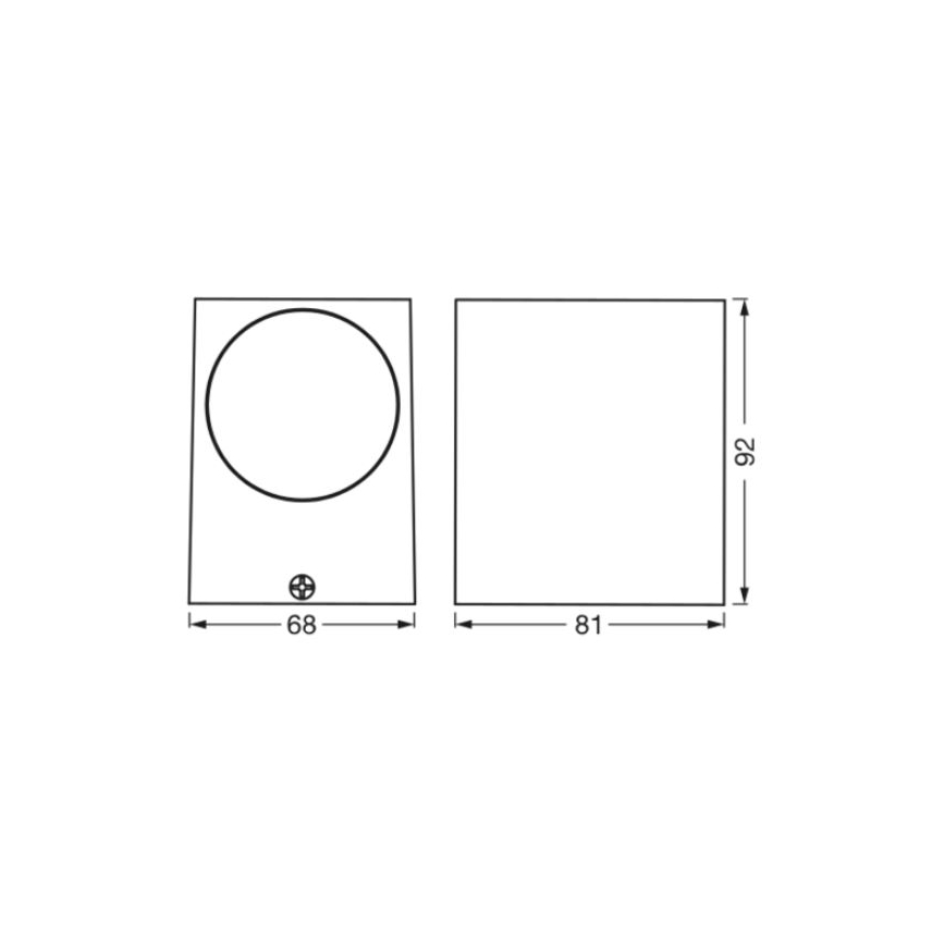 Ledvance - Applique murale d'extérieur ENDURA CLASSIC 1xGU10/35W/230V IP44