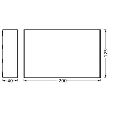 Ledvance - Applique murale extérieure ENDURA STYLE ILJA LED/7W/230V IP65