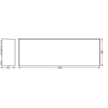 Ledvance - Applique murale extérieure ENDURA STYLE IVO LED/6,5W/230V IP65