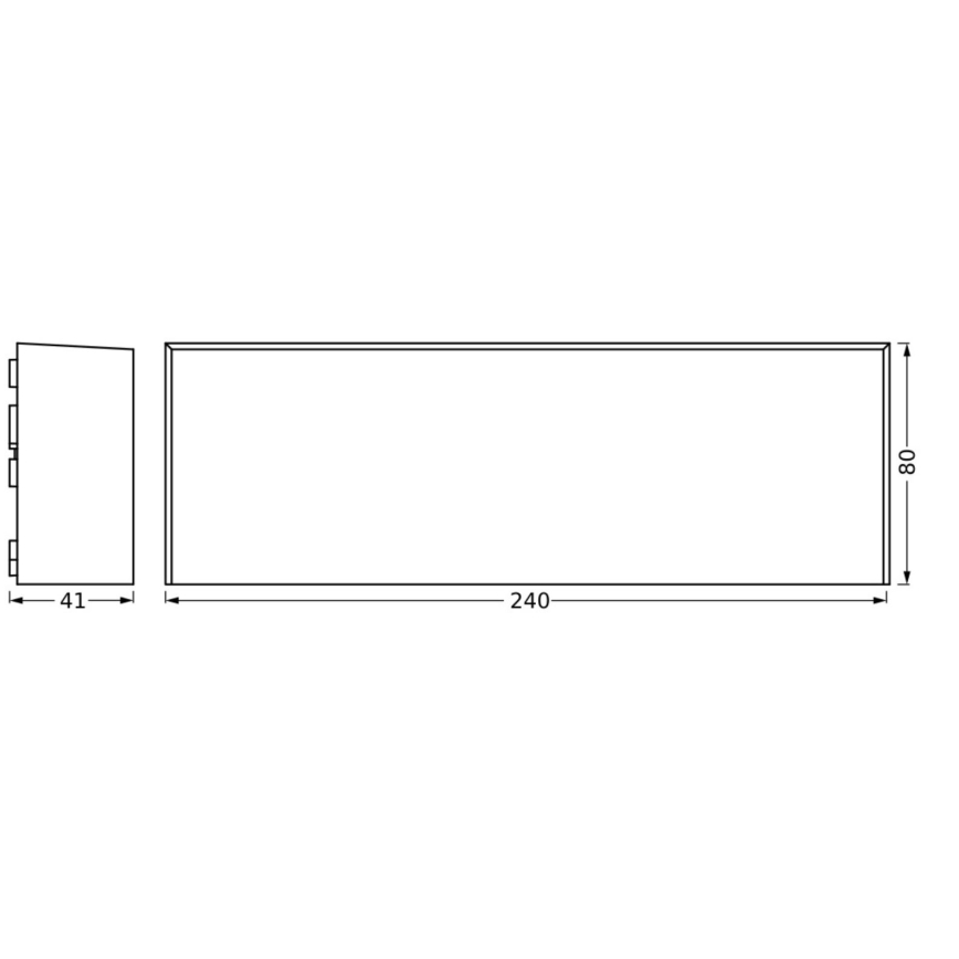 Ledvance - Applique murale extérieure ENDURA STYLE IVO LED/6,5W/230V IP65