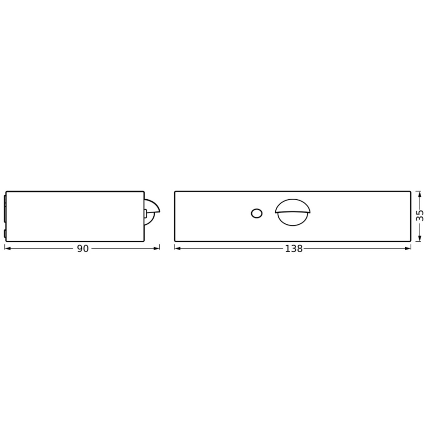 Ledvance - Applique murale solaire avec détecteur ENDURA SOLAR LED/3W/4,2V IP65