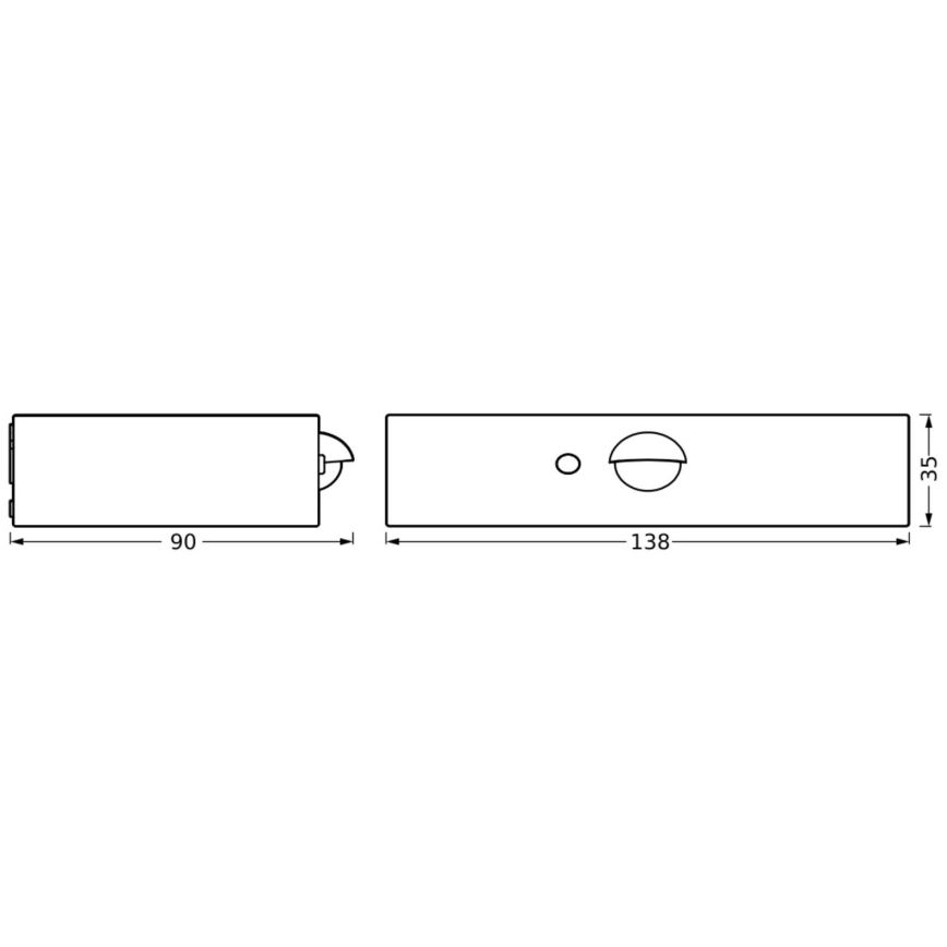 Ledvance - Applique murale solaire LED avec détecteur ENDURA SOLAR LED/3W/4,2V IP65