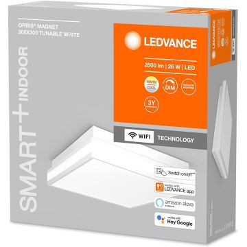 Ledvance - Dimbare LED Plafond Lamp SMART+ MAGNET LED/26W/230V 3000-6500K Wi-Fi