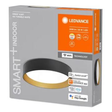 Ledvance - Dimbare LED Plafondlamp SMART+ KURT LED/30W/230V 2700-6500K Wi-Fi