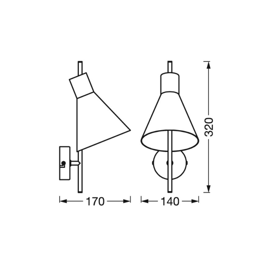 Ledvance - Lampe murale LED DECOR TOKIO LED/5W/230V