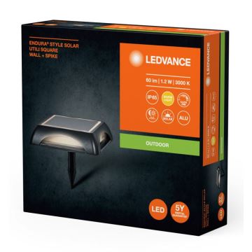 Ledvance - Lampe solaire LED à intensité variable ENDURA STYLE SOLAR LED/1,2W/3,7V IP65