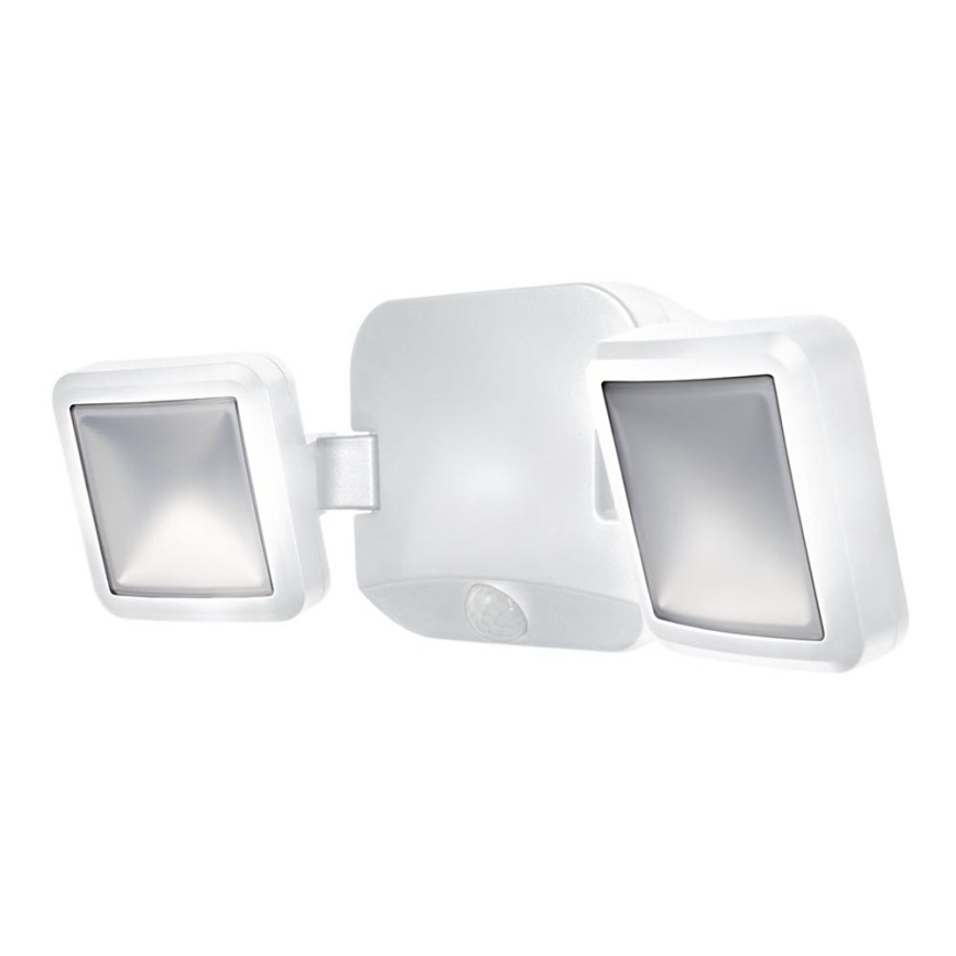 Ledvance - LED Buiten wandlamp met sensor BATTERY 2xLED/10W/6V IP54