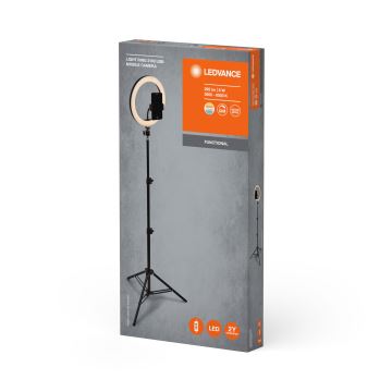 Ledvance - Dimbare LED Staande lamp met een standaard en houder voor vloggen LED/6W/USB 3000/4000/6500K