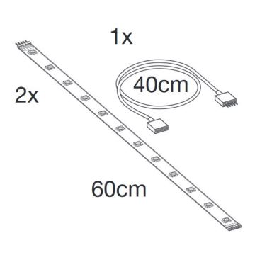 Ledvance - LED RGB+TW Verlenging dimbaar strip SMART+ FLEX 1,2m LED/6W/12V