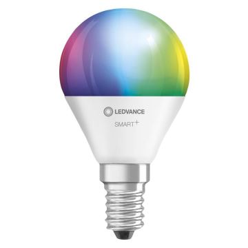 Ledvance - LED RGBW Lamp dimbaar + E14 / 5W / 230V 2700K-6500K Wi-Fi