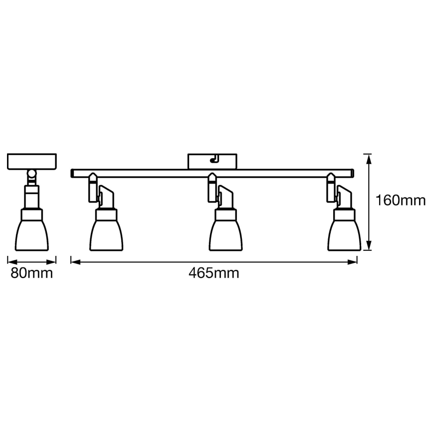 Ledvance - LED Spot SPOT 3xG9/2W/230V