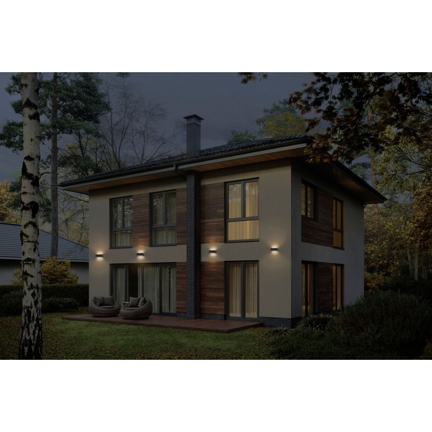 Ledvance - LED Wandlamp voor buiten ENDURA STYLE IDRI 2xLED/6,25W/230V IP65