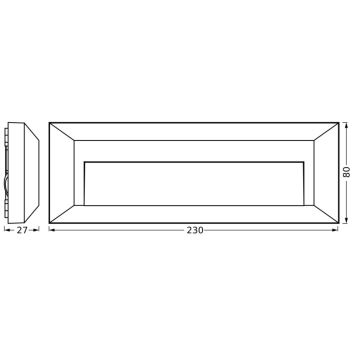 Ledvance - LED Wandlamp voor buiten ENDURA STYLE IVAN LED/1,9W/230V IP65