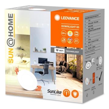 Ledvance- Luminaire encastrable LED à intensité variable SUN@HOME LED/4,5W/230V CRI 95 Wi-Fi