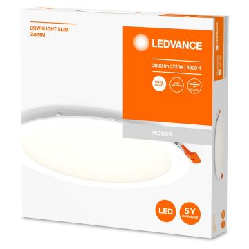 Ledvance - Luminaire encastrable SLIM LED/22W/230V 4000K