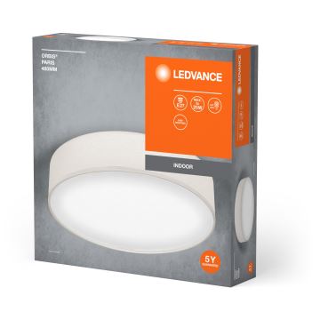 Ledvance - Plafondlamp ORBIS PARIJS 3xE27/25W/230V crème