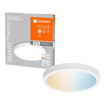 Ledvance - Plafonnier à intensité variable SMART+ DOWNLIGHT LED/22W/230V 3000-6500K Wi-Fi