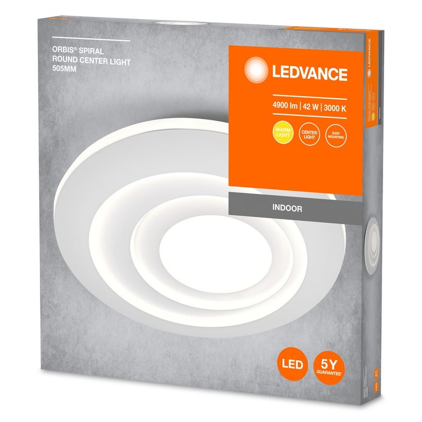 Ledvance - Plafonnier ORBIS SPIRAL LED/42W/230V