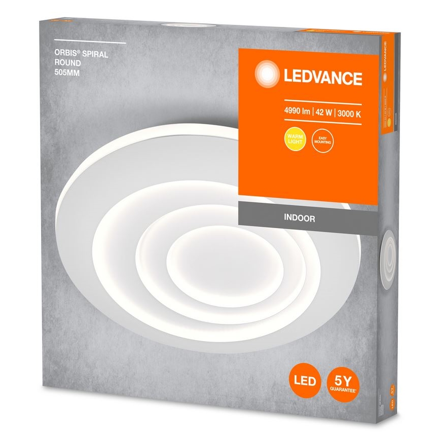 Ledvance - Plafonnier ORBIS SPIRAL LED/42W/230V