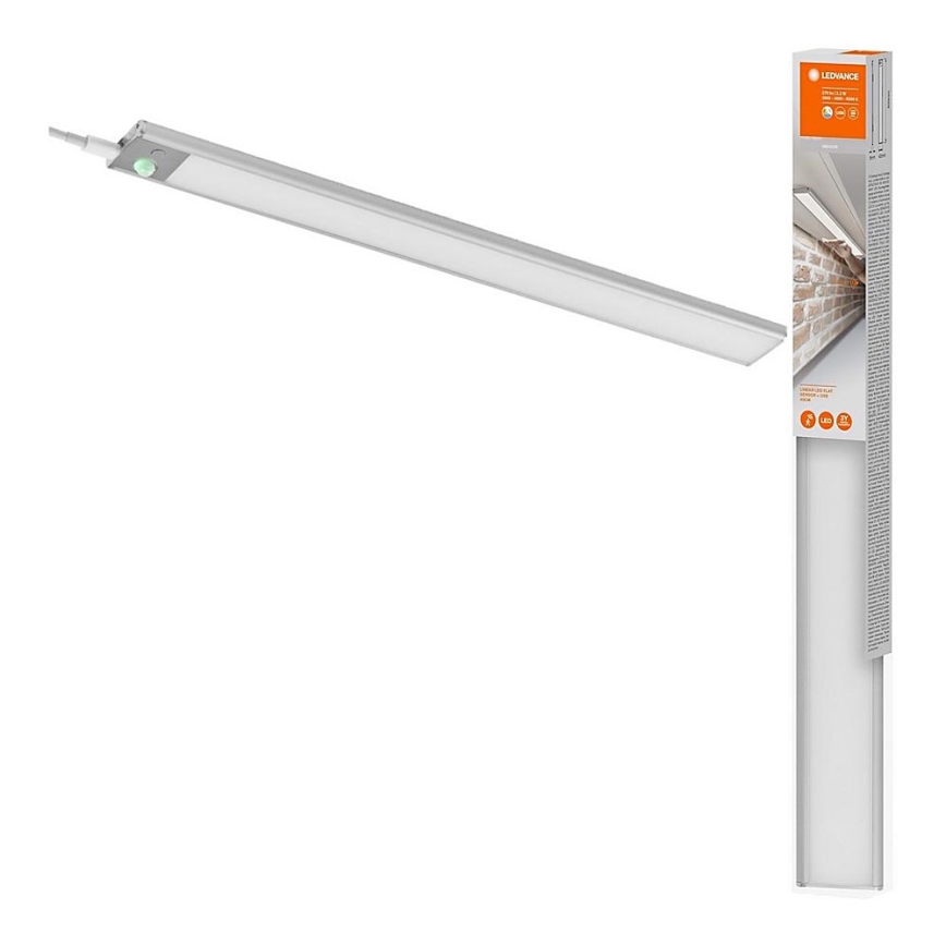 Ledvance -Réglette LED de cuisine avec un détecteur LINEAR LED/3,2W/5V 3000/4000/6500K