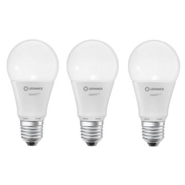 Ledvance - SET 3x LED Lamp dimbaar SMART + E27 / 14W / 230V 2.700K Wi-Fi