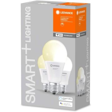 Ledvance - SET 3x LED Lamp dimbaar SMART + E27 / 14W / 230V 2.700K Wi-Fi