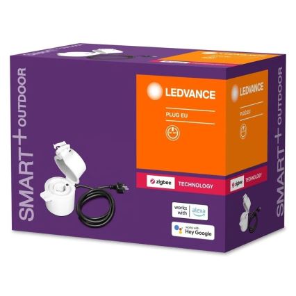 Ledvance - Smart buitenshuis stopcontact SMART+ 3680W/230V/Type F/SCHUKO 16A IP44