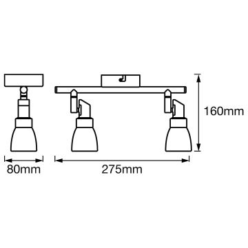 Ledvance - Spot LED SPOT 2xG9/2W/230V