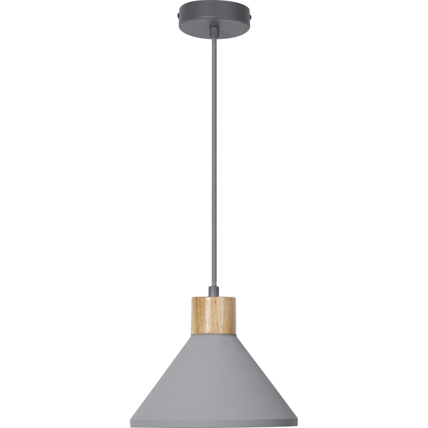 Ledvance - Suspension filaire DECOR CONCRETE 1xE27/15W/230V d. 22 cm béton gris