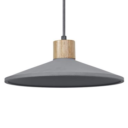 Ledvance - Suspension filaire DECOR CONCRETE 1xE27/15W/230V d. 32 cm béton gris