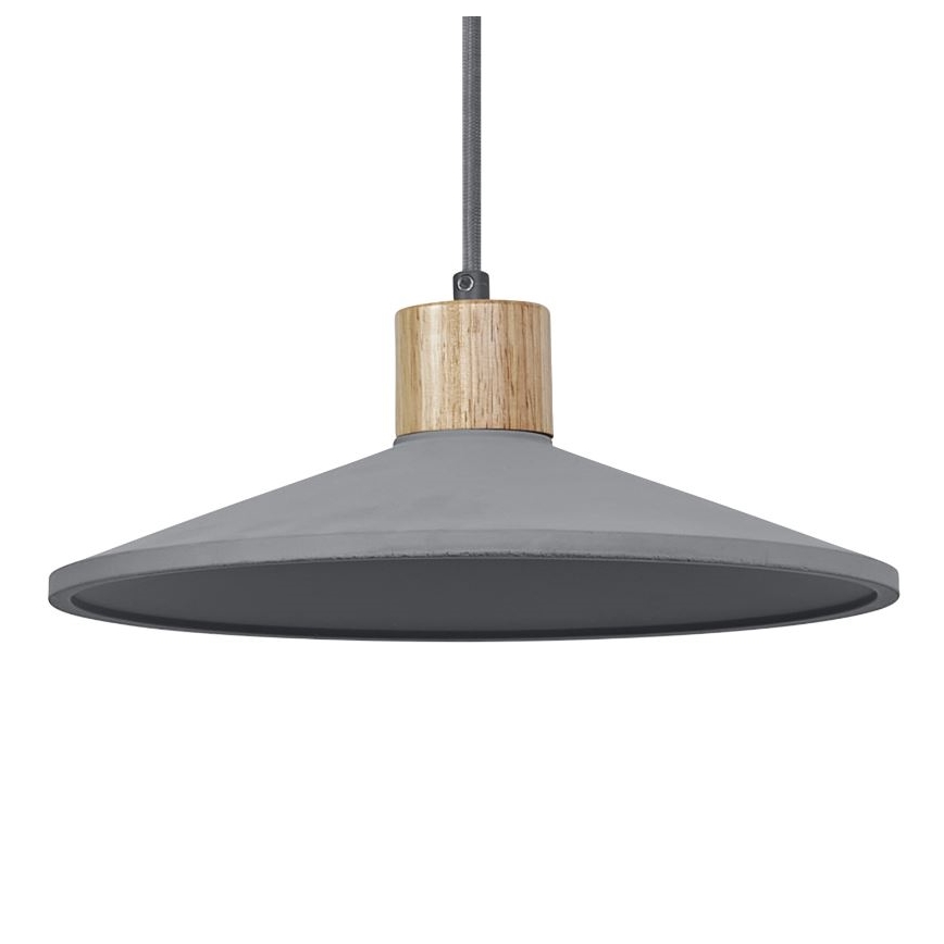 Ledvance - Suspension filaire DECOR CONCRETE 1xE27/15W/230V d. 32 cm béton gris