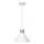 Ledvance - Suspension filaire DECOR PLASTER 1xE27/25W/230V d. 22 cm plâtre blanc