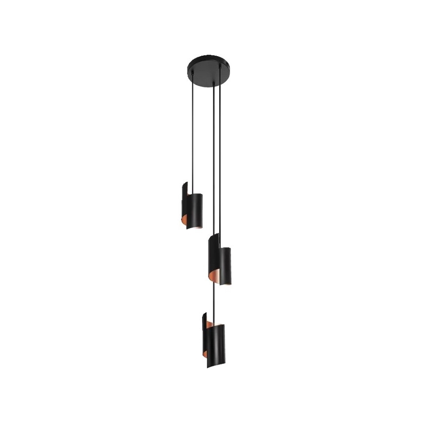 Ledvance - Suspension filaire LED à intensité variable SMART+ DECOR 3xLED/8W/230V noir Wi-Fi