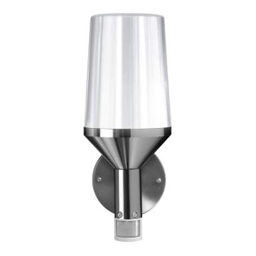 Ledvance - Wand Lamp voor Buiten met Sensor CALICE 1xE27/60W/230V IP44