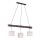 Leuchten Direkt 11238-79 - Hanglamp aan een koord BARK 3xE27/40W/230V hout