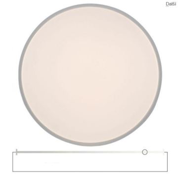 Leuchten Direkt 14208-16 - Plafonnier à intensité variable COLIN LED/18W/230V