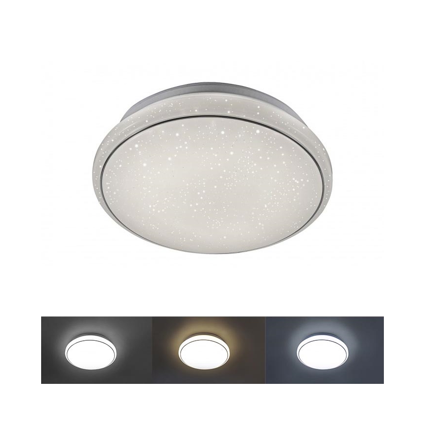 Leuchten Direkt 14362-16 - Plafonnier LED JUPITER LED/17W/230V 3000/4000/5000K