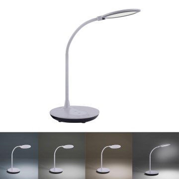 Leuchten Direkt 14416-18-Lampe à intensité variable tactile avec chargeur ASTRID LED/5W/230V 3000/4000/5500K + USB