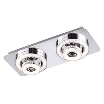 Leuchten Direkt 14521-17 - Plafonnier TIM 2xLED/2,8W/230V + 2xLED/3,1W