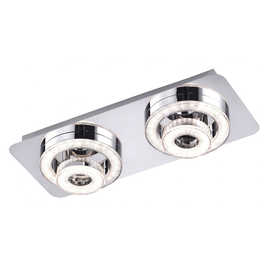 Leuchten Direkt 14521-17 - Plafonnier TIM 2xLED/2,8W/230V + 2xLED/3,1W